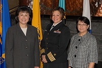 Dr. Yvette Roubideaux, Colleen Permann, Charlene Red Thunder